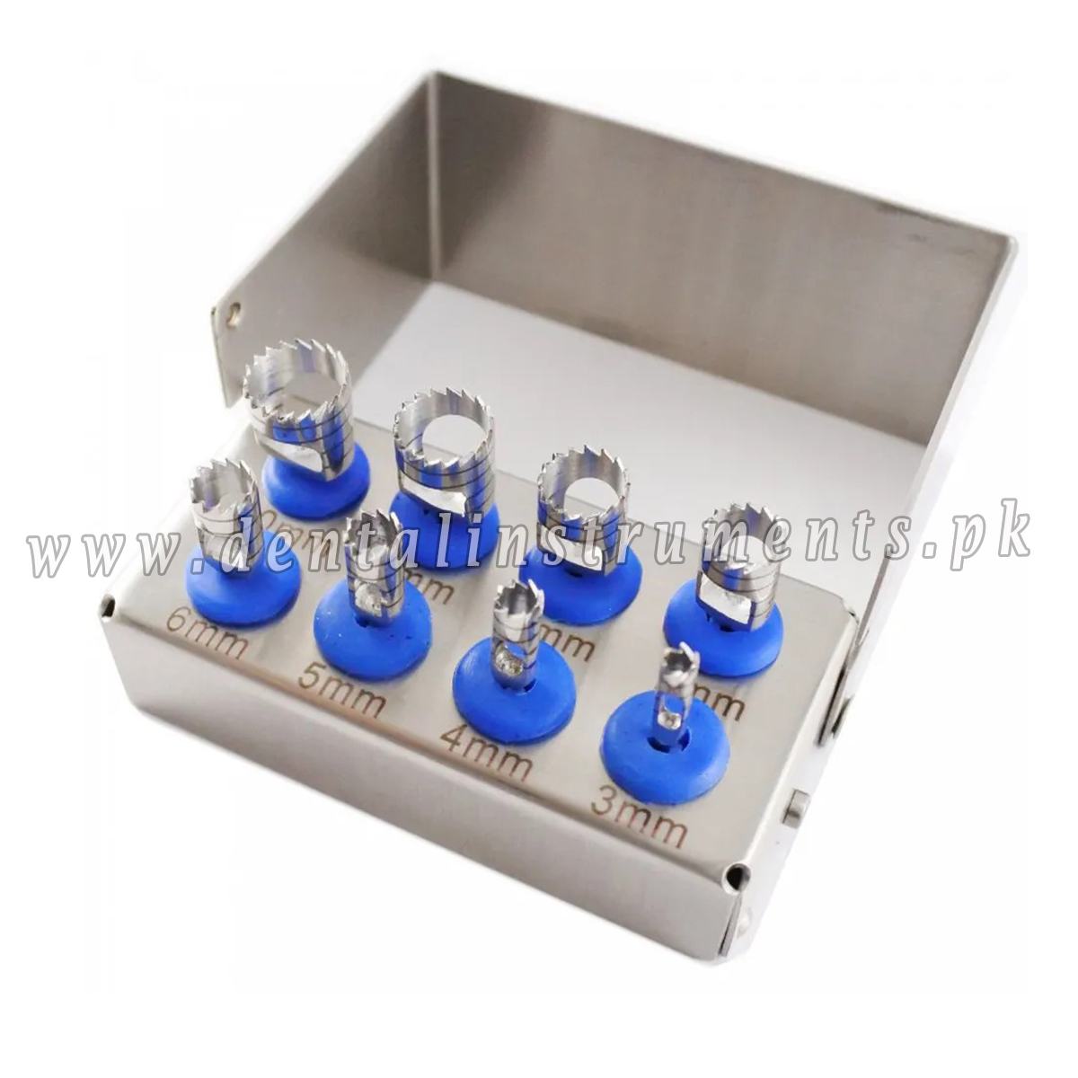 Dental Trephine Drills Kit 8pcs