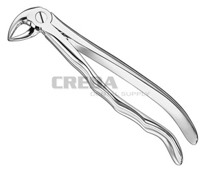 Extracting forceps, anat.