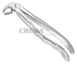 Extracting forceps, anat.