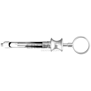 Syringe manual aspirating