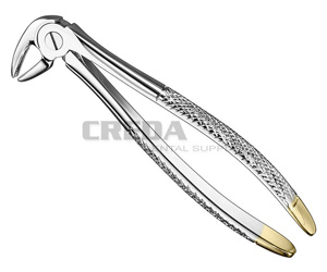 Extracting forceps, engl.