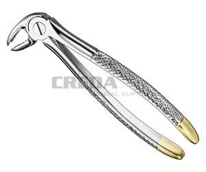 Extracting forceps, engl.