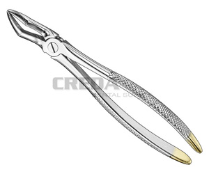 Extracting forceps, engl.