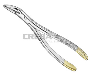 Extracting forceps, engl.