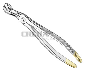 Extracting forceps, engl.