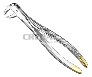 Extracting forceps, engl.