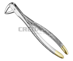 Extracting forceps, engl.