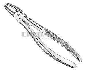 Extracting forceps, engl.