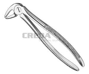 Extracting forceps, engl.