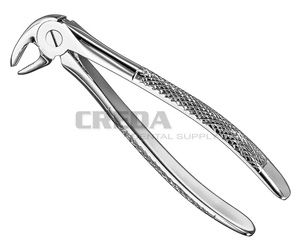 Extracting forceps, engl.