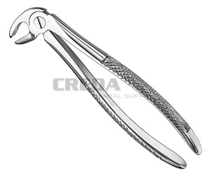 Extracting forceps, engl.