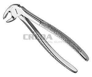 Extracting forceps, engl.