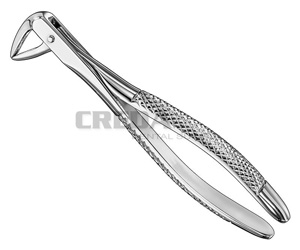 Extracting forceps, engl.