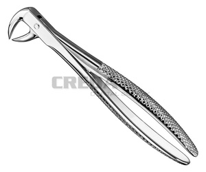 Extracting forceps, engl.