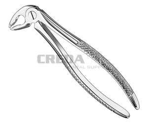 Extracting forceps, engl.