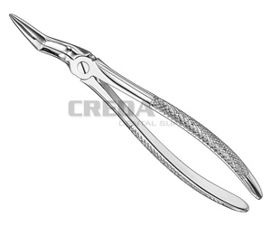 Extracting forceps, engl.