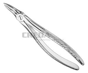 Extracting forceps, engl.