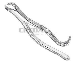 Extracting forceps, american patt.