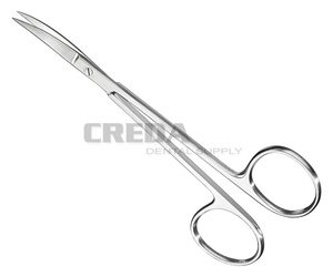 Suture-/gum scissors