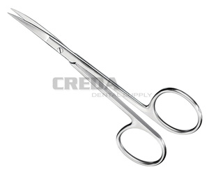 Suture-/gum scissors