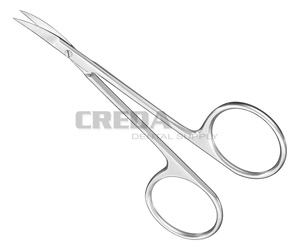 Suture-/gum scissors