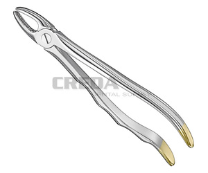 Extracting forceps, anat.